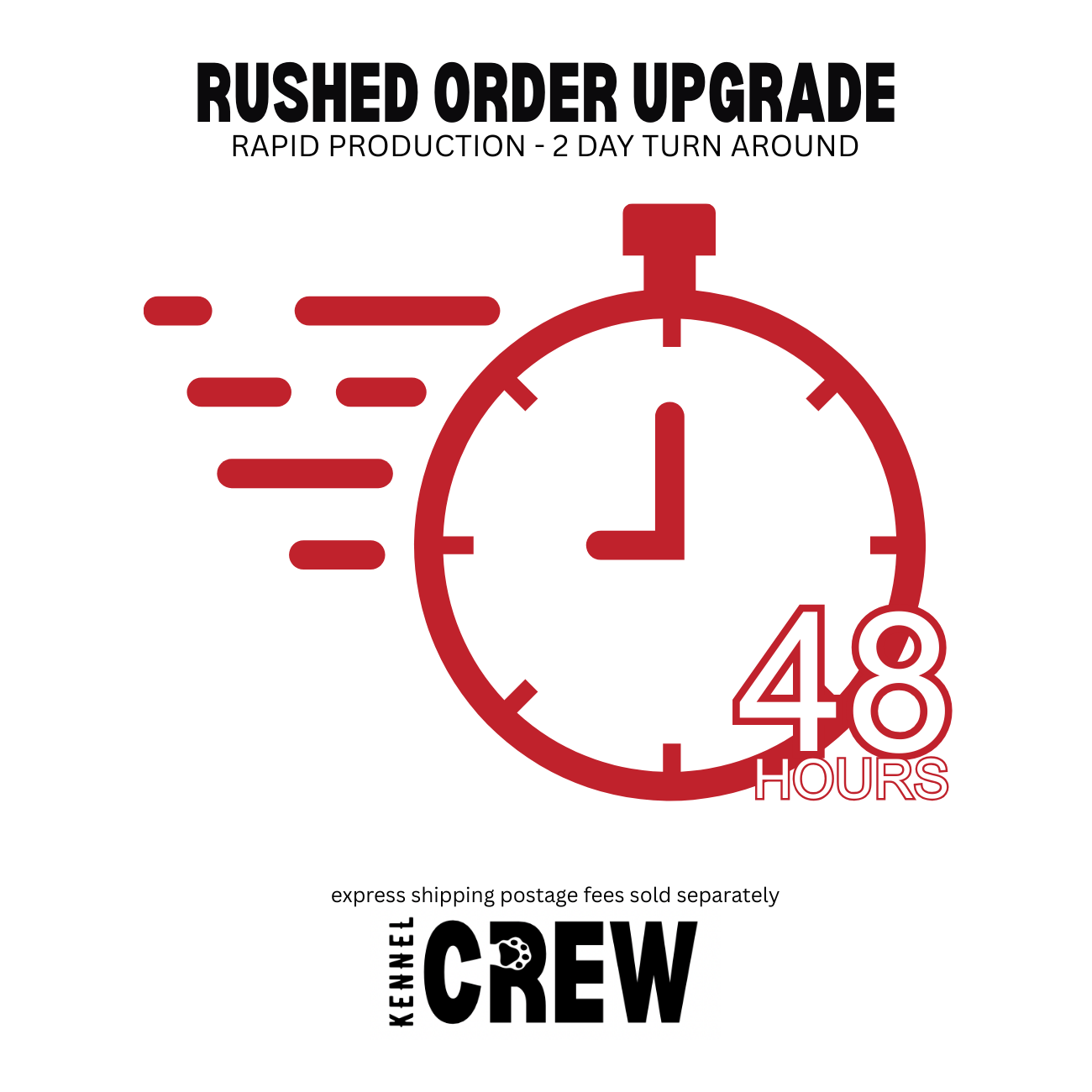 RUSH PRODUCTION | Order Upgrade