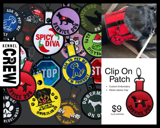 Clip On Patch - Custom Text & Design